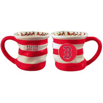 Boston Red Sox MLB Holiday Stocking Ceramic Coffee Tea Cup Mug 18 oz - £19.67 GBP