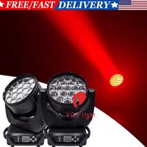 2PC 19X15W LED Moving Head Wash Beam Stage Light for Christmas Wedding P... - $495.00