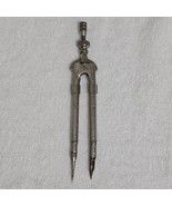 VTG Eagle Pencil Co Embossed Drafting Compass Tool w/ Fountain Nib 5.5&quot; USA - $786.89 MXN