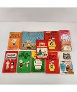 Charlie Brown Book Lot Charles Schulz Peanuts Snoopy Christmas Red Baron... - £50.08 GBP