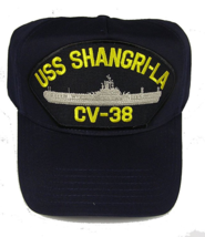 Uss SHANGRI-LA CV38 Hat Usn Navy Ship Tokyo Express Essex Class Aircraft Carrier - $22.99