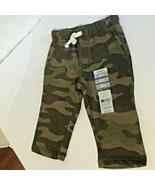 New Carters Sz 6 Months Infant Camouflage Camo Sweats Jogger Pants Retai... - $6.93