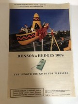 1995 Benson And Hedges Cigarettes Vintage Print Ad Advertisement pa21 - £4.64 GBP