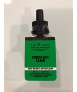 BATH &amp; BODY WORKS WALLFLOWERS CHRISTMAS CABIN FRAGRANCE REFILL - $11.00