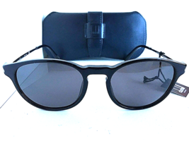 New Polarized Dunhill Black 52mm Round Men&#39;s Sunglasses G - $149.99