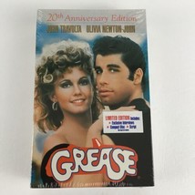 Grease Limited 20th Anniversary Edition VHS Tape Gift Set CD Script Bonus Sealed - £15.75 GBP