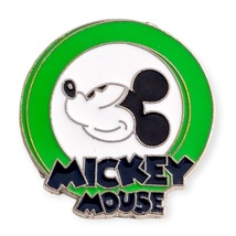 Mickey Mouse Disney Pin: Green Oh Mickey! Profile - £15.94 GBP