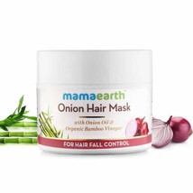 Mamaearth Onion Hair Mask For Hair Fall Control, 200ml/6.76 fl oz (Pack of 1) - £14.34 GBP