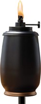 Tiki Brand 1118021 Adjustable Flame Kokomo Metal Torch 65-Inch, Black - £24.36 GBP