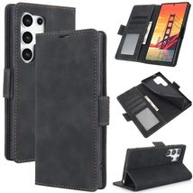 For Samsung Galaxy NOTE 10 (Color: BLACK) Leather Wallet with Magnetic F... - $966.60 MXN