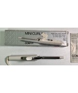 Vtg  Conair Mini Curls Curling Iron 3/8th&quot; Barrel Super Thin Extra Tight... - $22.49