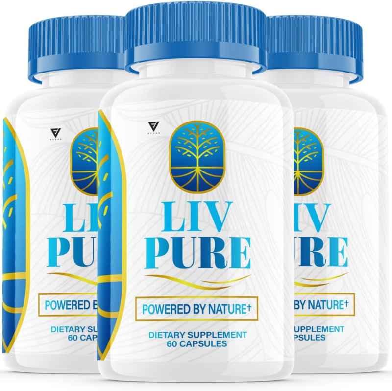 Primary image for (3 Pack) Liv Pure Capsules Liver Detox Weight Loss Pills, Livpure Supplement - L