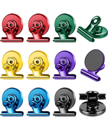 12 Pack Magnetic Clips for Picture Hanging and Photo Display, Strong Scr... - $226.75 MXN