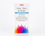 GNC Womens Hair Skin Nails Advanced 6000 mcg Biotin 60 capsules BB3/24 - £7.83 GBP