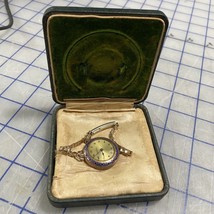 Vintage Bristol Watch Ladies Wrist Watch Parts Repair 27mm Didisheim 15 Jewel - £44.64 GBP