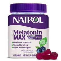 10/26 Natrol Melatonin 10mg Sleep Aid Supplement, 80 Count MelatoninMax ... - $14.84