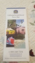 The Best Western California Nevada Hawaii Road Travel Map - £4.73 GBP