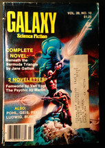 Galaxy Science Fiction Magazine June/July 1979 Vol 39 #10 Gallion Van Vogt Pohl - £3.88 GBP