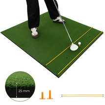 Artificial Turf Mat for Indoor and Outdoor Golf Practice Includes 2 Rubb... - $2,663.78 MXN
