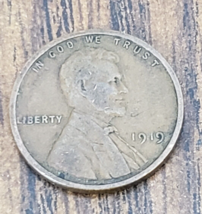 1919 P Philadelphia Mint Lincoln Wheat Cent - £4.72 GBP