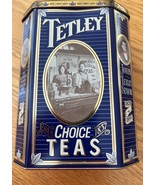 VTG Tetley Tea Tin Canister 1837–1987 Centennial Collectible – Choice Te... - €24,84 EUR