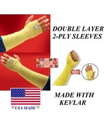 Animal Handling 2-PLY SLEEVES Made With KEVLAR Grooming Bath Arm Hand Pr... - €17,52 EUR