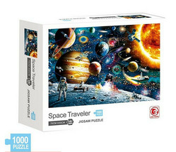 Space Puzzle 1000 Piece Jigsaw Puzzle Kids Adult Planets New 2020  - £21.36 GBP