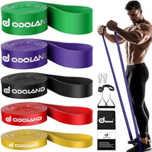 Odoland 5 Packs Pull Up Assist Bands, Pull Up Straps, Resistance Bands w... - $97.19
