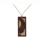 Woodland Pendant Feather - $1,539.12 MXN