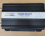 VertaMax 1500 Watt Power Inverter DC to AC Car, RV w/ 3 Outlets &amp; LCD Di... - £90.98 GBP