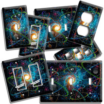 Big Bang Atoms Clusters Space Galaxy Light Switch Outlet Wall Plates Room Decor - £8.59 GBP+