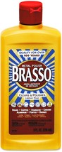 BRASSO Metal Polish Cleaner brass copper stainless chrome aluminum pewte... - $24.11
