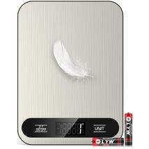 22lb Digital Kitchen Scale with LCD Display - Perfect for Baking &amp; Meal ... - $24.70