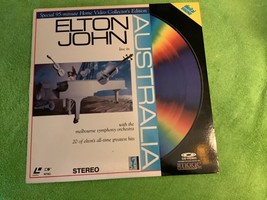 Laserdisc Elton John Australia - $14.20