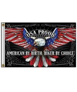 American Flag Eagle Flag 3 X 5 USA Proud UTV/ATV - $183.97 MXN
