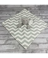 Carters Just One You Gray Elephant Zig Zag Security Blanket Target Lovey... - £27.21 GBP