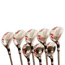 Big Tall Long Xl Hybrids 3-9 Free Pw Complete Hybrids Golf Clubs Set Jumbo Grips - £368.64 GBP
