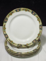 4 antique t &amp; v limoges france Bell Mark 8.75&quot; Plates stern brothers new york - £42.05 GBP