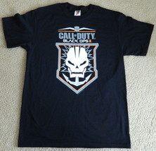 Call of Duty Black Ops II Logo Anchored Skull Image T-Shirt Size L/XL NE... - £11.39 GBP