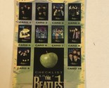 The Beatles Trading Card 1996 John Lennon Paul McCartney Checklists 1 - £1.57 GBP