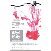 Jacquard iDye Poly Fabric Dye 14g-Pink - $16.08