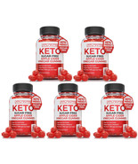 5 Sugar-Free Keto ACV Gummies for Weight Loss Apple Cider Vinegar Keto A... - £47.27 GBP