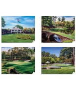 Augusta National Golf Holes 12 13 16 Amen Corner Masters 4 Canvas Frames... - $639.09 MXN+