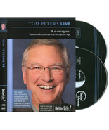 Tom Peters Live ◆ Re-Imagine! Business Excellence ◆ DVD ✚ CD Better Life Media - $18.95