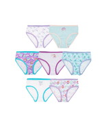 Disney Frozen Girls Character 100% Cotton Briefs Panties 7 Packs Multico... - $22.21 CAD