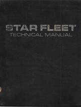 Star Trek Star Fleet Hardcover Technical Manual Book 1975 1st Print, No Insert - $11.64