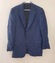 Ermenegildo Zegna Men’s Plaid 100% Wool Suit Jacket Blazer Size 40R Eu 50R - £101.09 GBP
