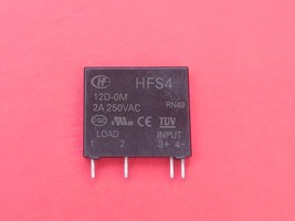 HFS4  12D-OM, 12VDC Relay, HONGFA Brand New!! - $7.00