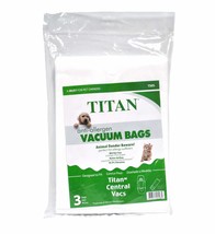 EnviroCare Anti Allergen Vacuum Bags Designed to Fit Titan Central Vacuums T505 - £11.36 GBP