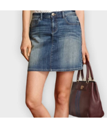 TOMMY HILFIGER denim jean skirt size 12 summer casual Y2K - £14.64 GBP